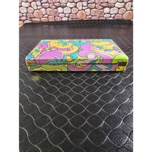 1960's MELE Flower Power Jewelry Case